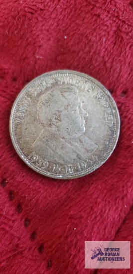 Slovak 50 Koraun coin