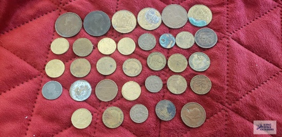 Foreign coins