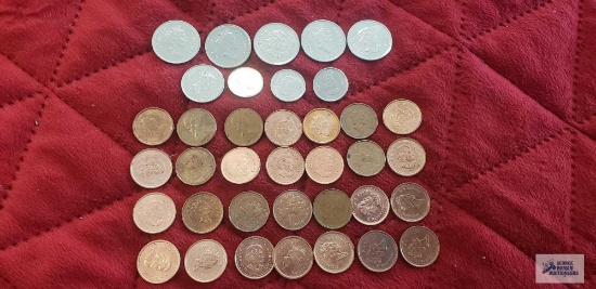 Canadian uncirculated coins