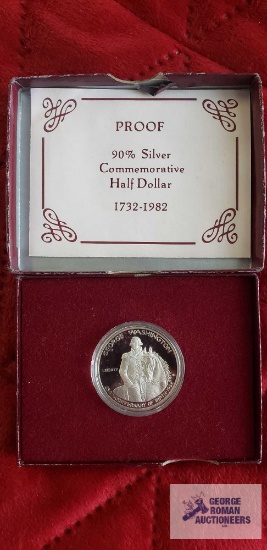 United States Mint George Washington Commemorative half dollar proof coin.