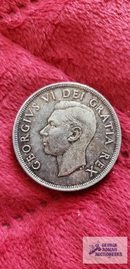 1949 Canadian $1 coin.