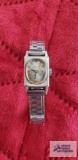 Bulova silver colored watch, marked 14K W01693.