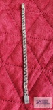Silver colored bracelet, marked MEX 925