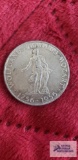 1956 Austrian 25 Schilling silver coin