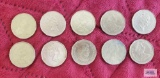 (10) Canadian $1 Loonie coins