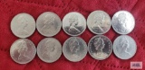 (10) 1969 Canadian $1 coins