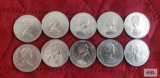 (10) 1979 Canadian $1 coins