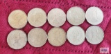 10 Canadian $1 Loonie coins
