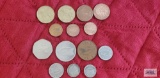 Coins from Ireland and Switzerland