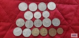 Coins from South Korea and Taiwan