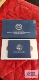 United States Mint, 2002 US Military Academy bicentennial commemorative silver dollar coin