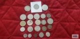 Coins from Spain, Portugal, Netherlands, and Poland.