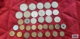Foreign coins.