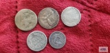 Foreign silver coins
