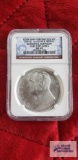 Lyndon B. Johnson, early releases, President of the United States, 1 oz, silver medal