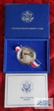 1986-S The United States Mint Liberty proof half dollar coin