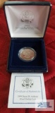 1999 U.S. Mint Susan B. Anthony proof coin.