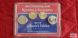 2003, uncirculated, Kennedy and Sacagawea, special collector's edition coins