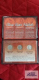 Three rare nickels collection.
