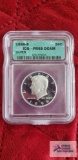 1996-S Kennedy half dollar coin