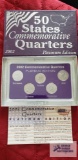2002 Platinum edition commemorative state quarters.