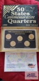 1999 Gold edition commemorative state quarters.