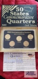 2002 Gold edition commemorative state quarters.