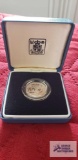 1985 Royal Mint, Elizabeth II one pound coin.