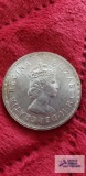 1950 One Crown coin, 1609 Bermuda