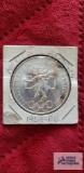 1968 Mexico 25 pesos coin.