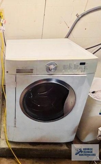 Frigidaire super capacity heavy duty washing machine, model number has worn off
