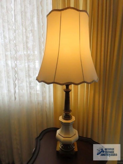 Two table lamps