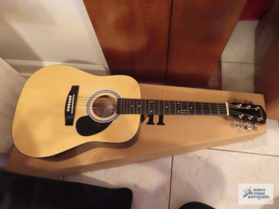 Johnson Dreadnaught guitar, JG-610-N1/2