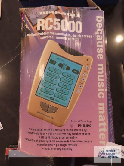 Marantz RC5000 customizable/programmable, touch screen universal remote control
