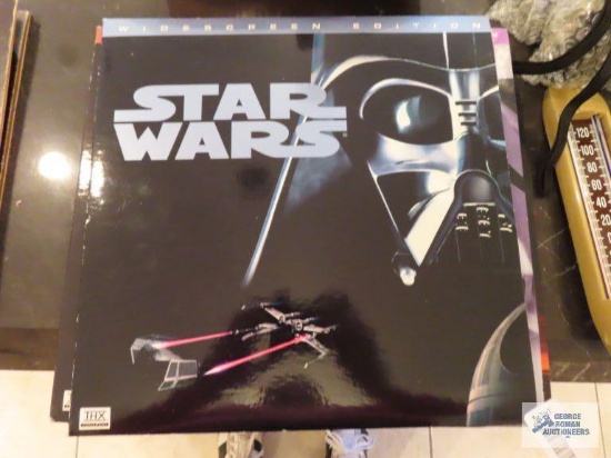 Star Wars and Star Trek VI laser discs