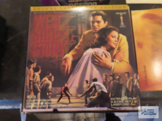 West Side Story deluxe letterbox edition, My Fair Lady wide screen collectors edition laser disc,