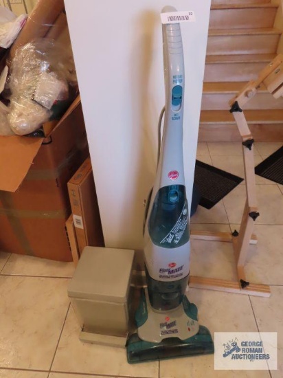Hoover Floor Mate hard floor cleaner and wastebasket