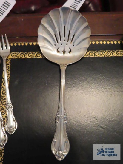 Sterling serving piece, Joan of Arc pattern. International Silver Company