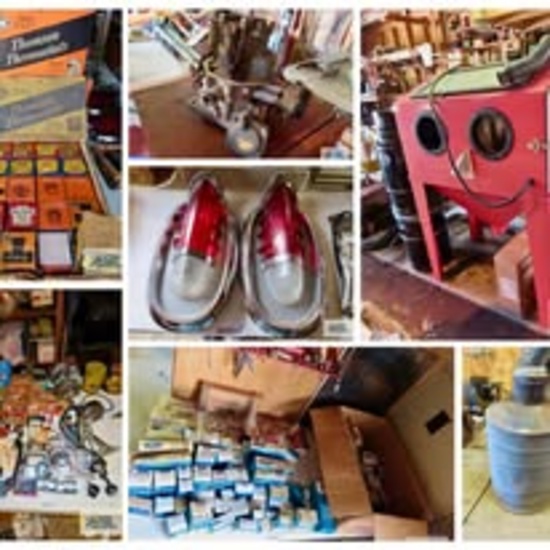 TOOLS & VINTAGE AUTOMOTIVE PARTS - NEWTON FALLS