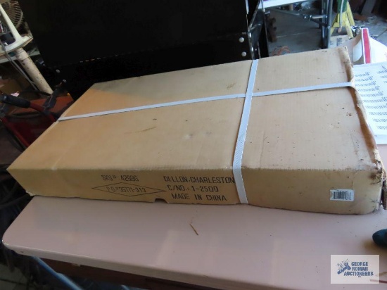 New bench grinder pedestal stand in box