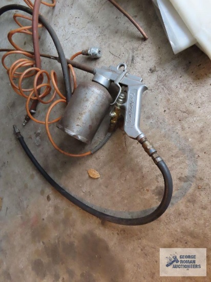 Lichtenberg pneumatic sprayer with pneumatic air blowers