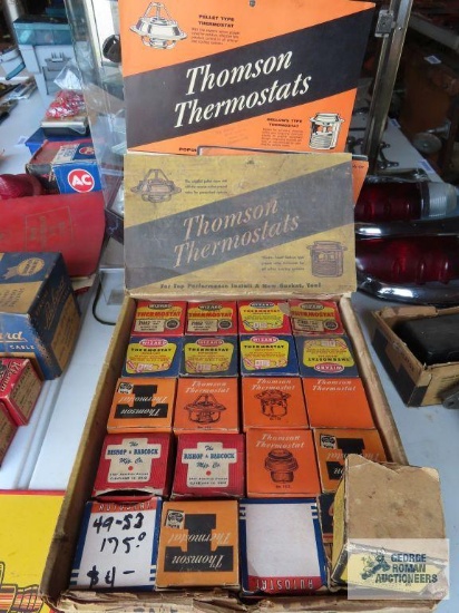 New Old Stock automotive thermostats