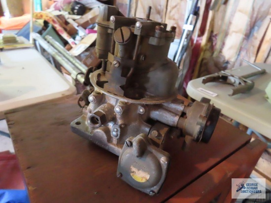Vintage Holley carburetor