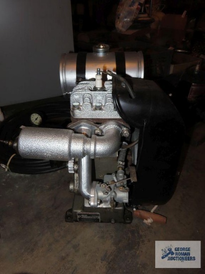 Vintage rebuilt small engine. Possibly a Cushman