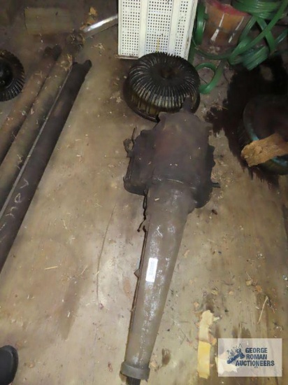 Ford PAN-7003-A transmission. Missing bell housing. Comes with torque converter. We are unsure if