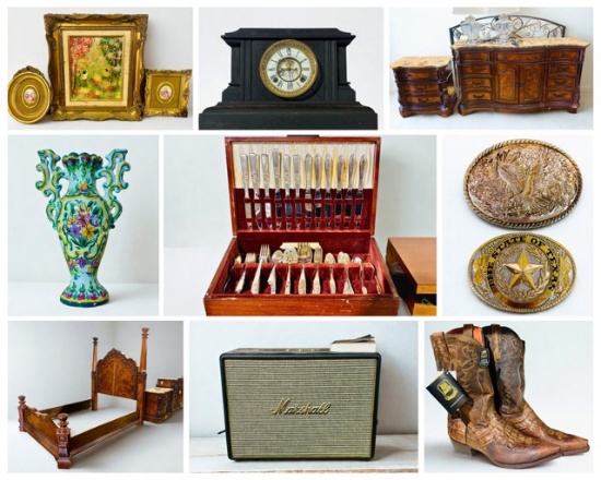 WRA - FURNITURE, COLLECTIBLES, STERLING