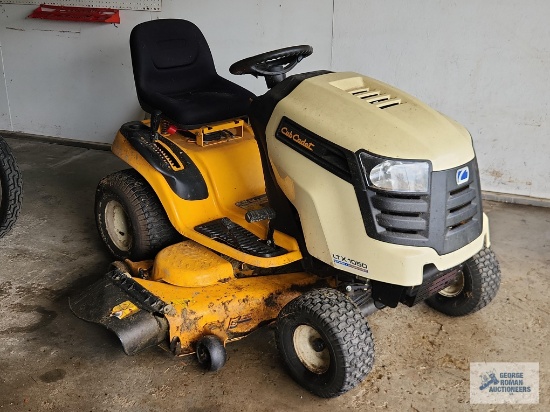 Cub Cadet LTX 1050 hydrostatic riding mower with 50" deck, 151 hours.