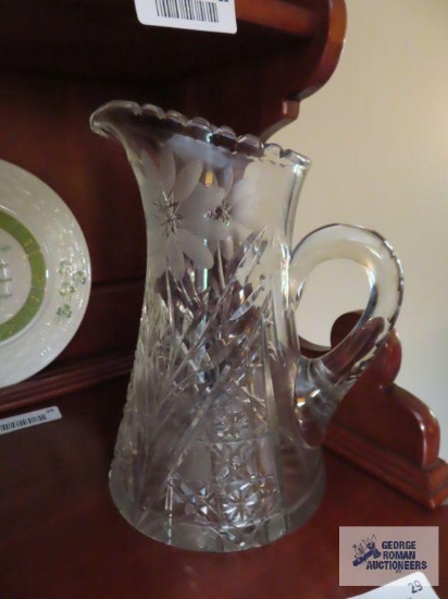 Glass pitcher