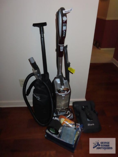 Shark sweeper with accessories