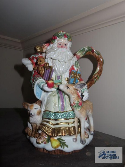 Fitz and Floyd Enchanted Holiday pitcher